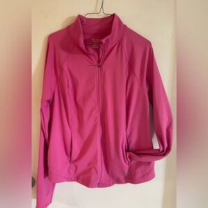 tek gear Bright Pink Full-Zip Athletic Jacket